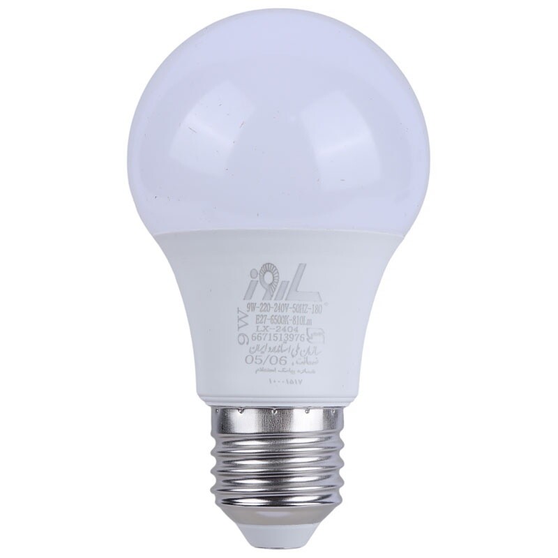لامپ ال ای دی حبابی 9 وات ساروز L70 F50 پایه E27