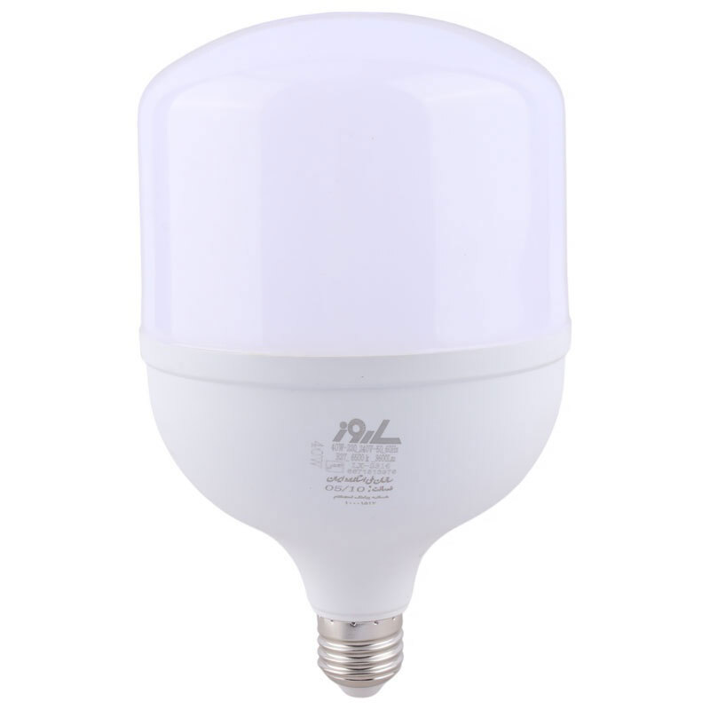 لامپ ال ای دی استوانه ای 40 وات ساروز L70 F50 پایه E27