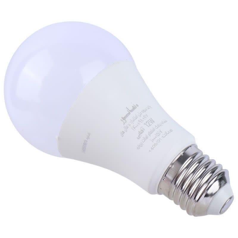 لامپ ال ای دی حبابی 12 وات نمانور پایه E27
