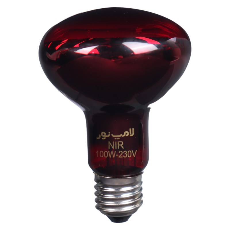لامپ مادون قرمز Lamp Noor E27 100W