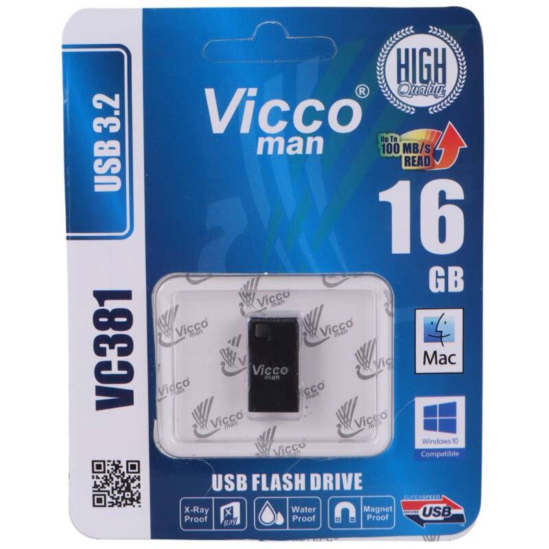 فلش 16 گیگ ویکومن ViccoMan VC381 USB3.2
