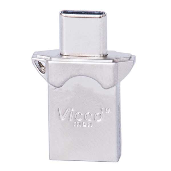 فلش 32 گیگ ویکومن Vicco VC400 OTG Type-C USB3.1