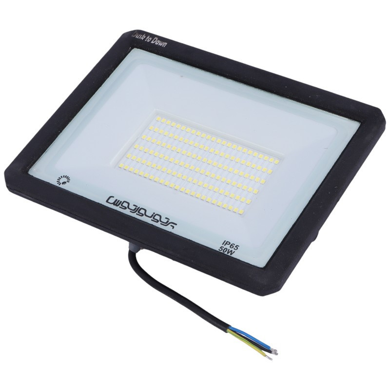 پروژکتور فتوسل دار پرتو نور توس Parto Noor Toos Hanis LED IP65 50W