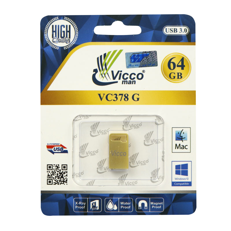 فلش 64 گیگ ویکومن ViccoMan VC378 USB3.0