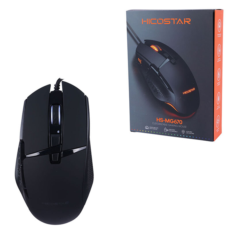 موس گیمینگ هایکو استار HS-MG670