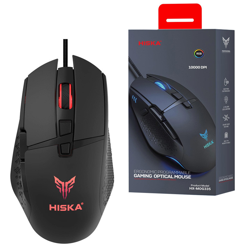 موس گیمینگ هیسکا HX-MOG335