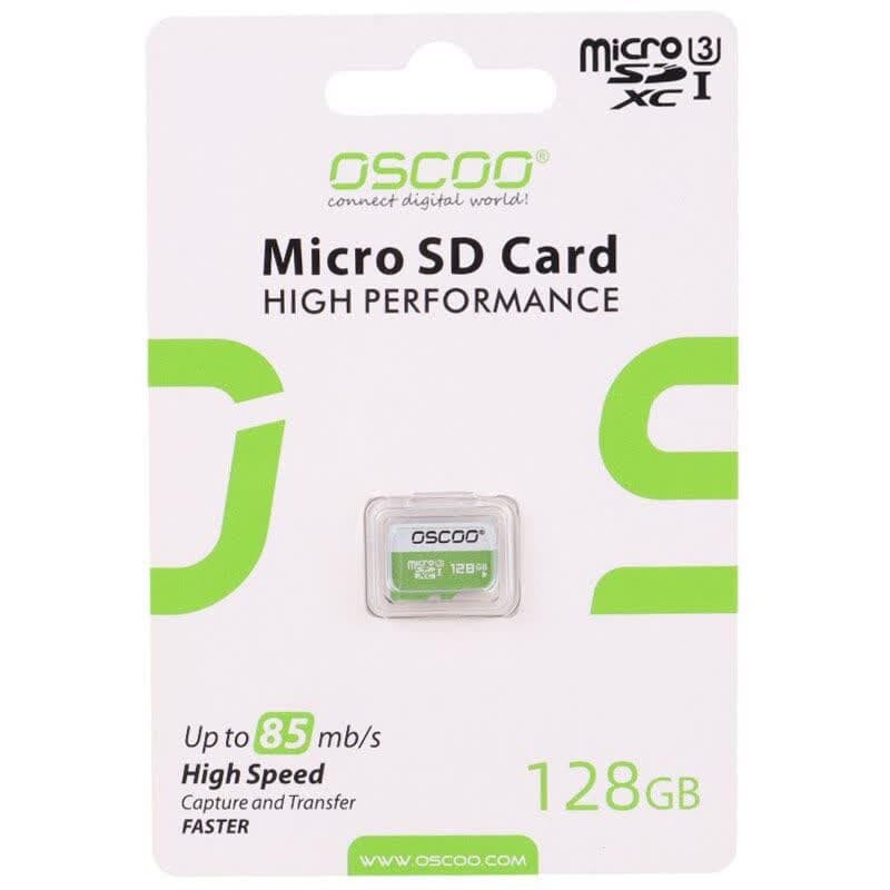 رم میکرو 128 گیگ اسکو Oscoo High Performance U3 85MB/s