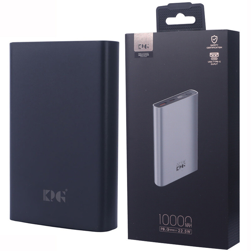 پاور بانک فست شارژ کی پی جی KPG-112 QC3.0 PD 22.5W ظرفیت 10000 میلی آمپر ساعت