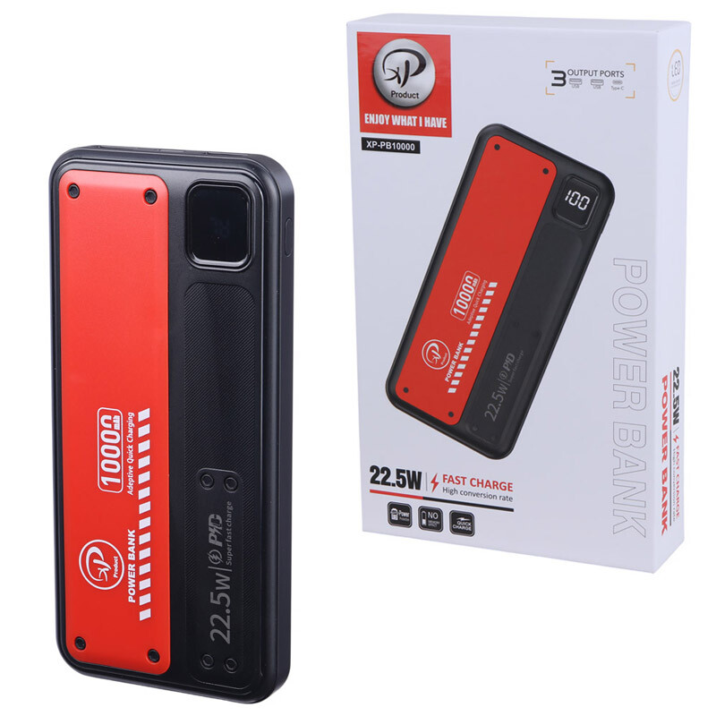 پاور بانک فست شارژ ایکس پی پروداکت XP-PB10000 PD 22.5W ظرفیت 10000 میلی آمپر ساعت