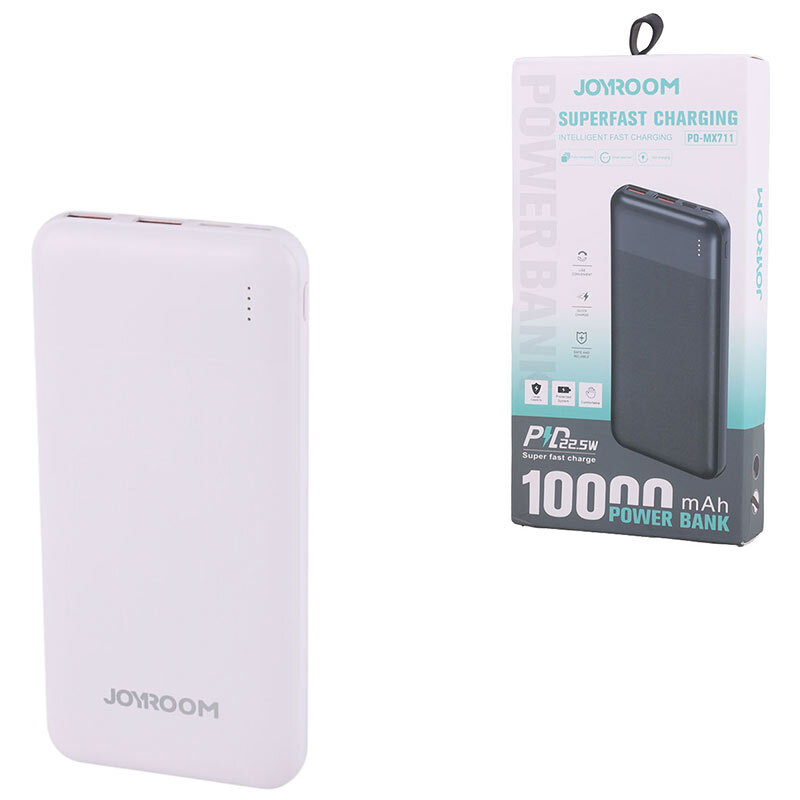 پاور بانک فست شارژ جوی روم PD-MX711 PD 18W ظرفیت 10000 میلی آمپر ساعت
