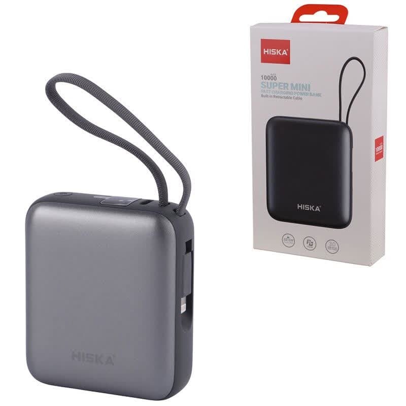 پاور بانک فست شارژ هیسکا HP-131PD QC3.0 PD 22.5W ظرفیت 10000 میلی آمپر ساعت