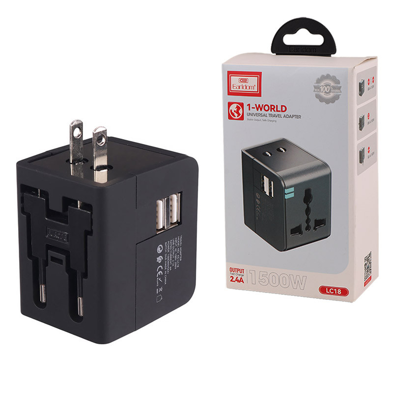 شارژر دیواری 12 وات ارلدام ES-LC18 2.4A