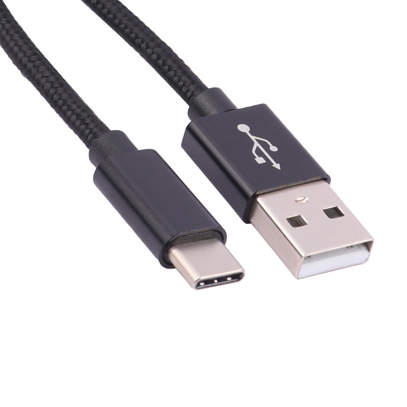 کابل تایپ سی فست شارژ 3 آمپر طول 1 متر شرینک