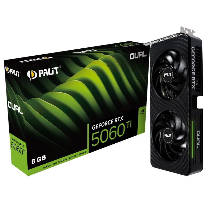 کارت گرافیک Palit GeForce RTX 5060 Ti Dual 8GB GDDR7 128Bit