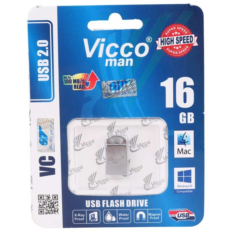 فلش 16 گیگ ویکومن Vicco Man VC243