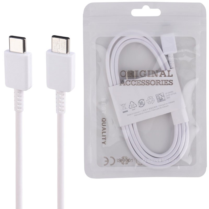 کابل دو سر تایپ سی سرجعبه سامسونگ S23 EP-DN975 طول 1 متر