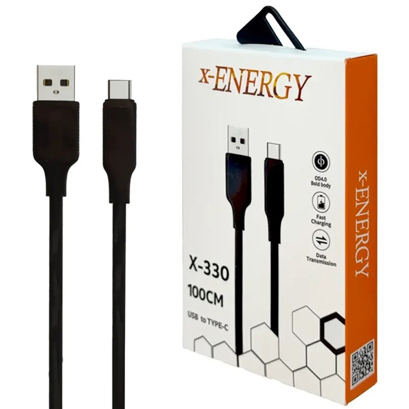 کابل تایپ سی فست شارژ 5 آمپر ایکس انرژی X-330 طول 1 متر