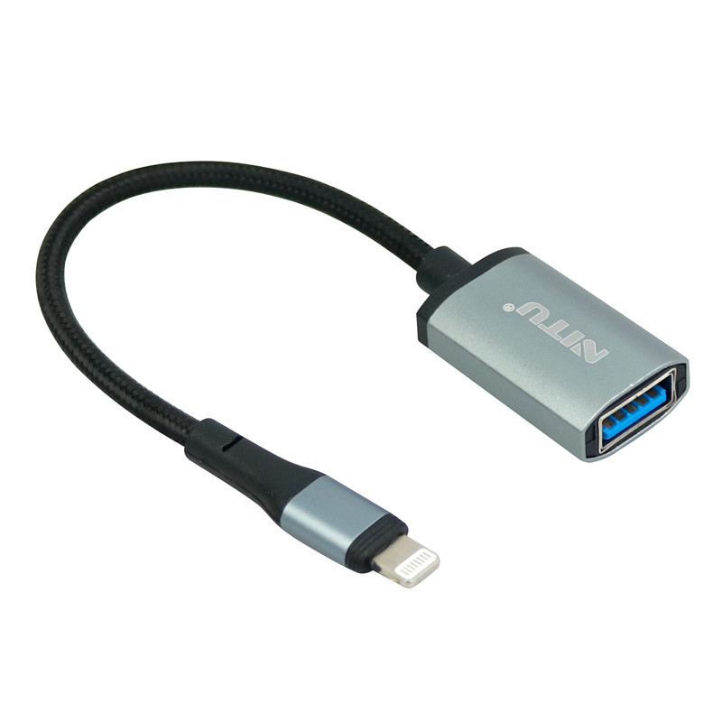 تبدیل USB3.0 OTG به لایتنینگ نیتو NT-CN19