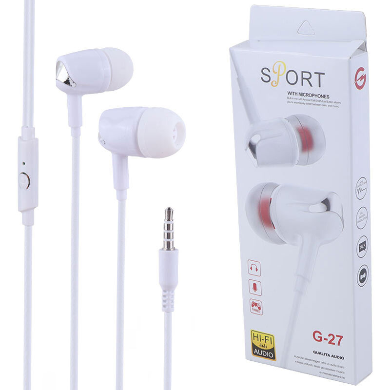 هندزفری سیمی اسپرت G-27