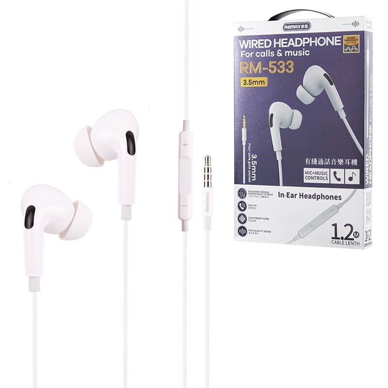 هندزفری سیمی ریمکس RM-533