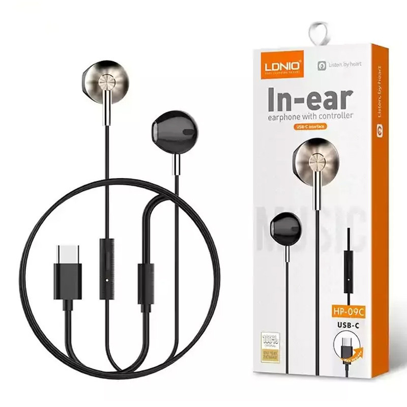 هندزفری تایپ سی الدینیو HP09C