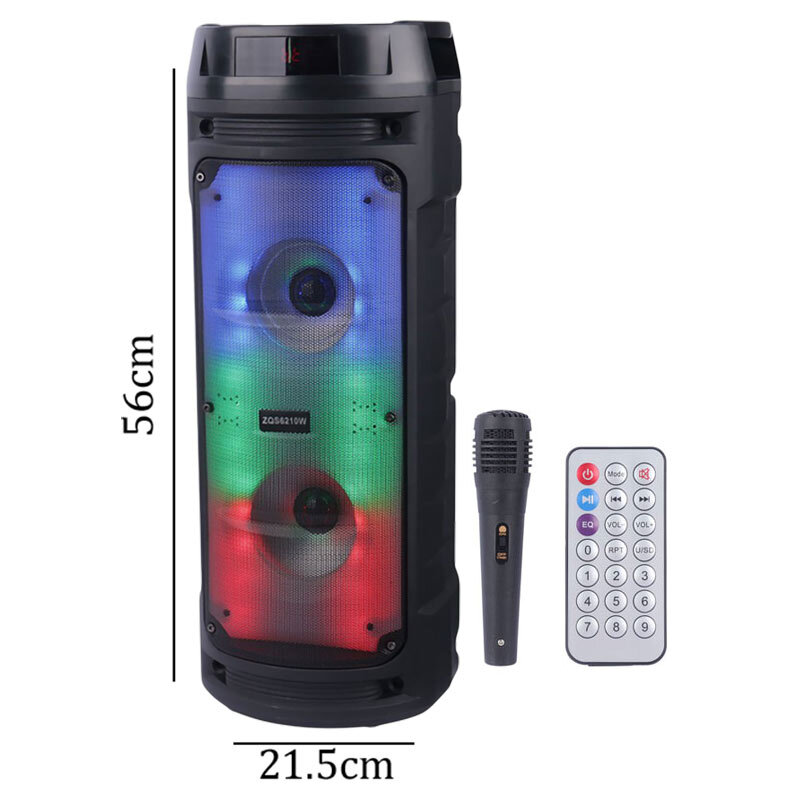 اسپیکر چمدانی بلوتوثی سینگ ای ZQS6210W + میکروفون و ریموت کنترل