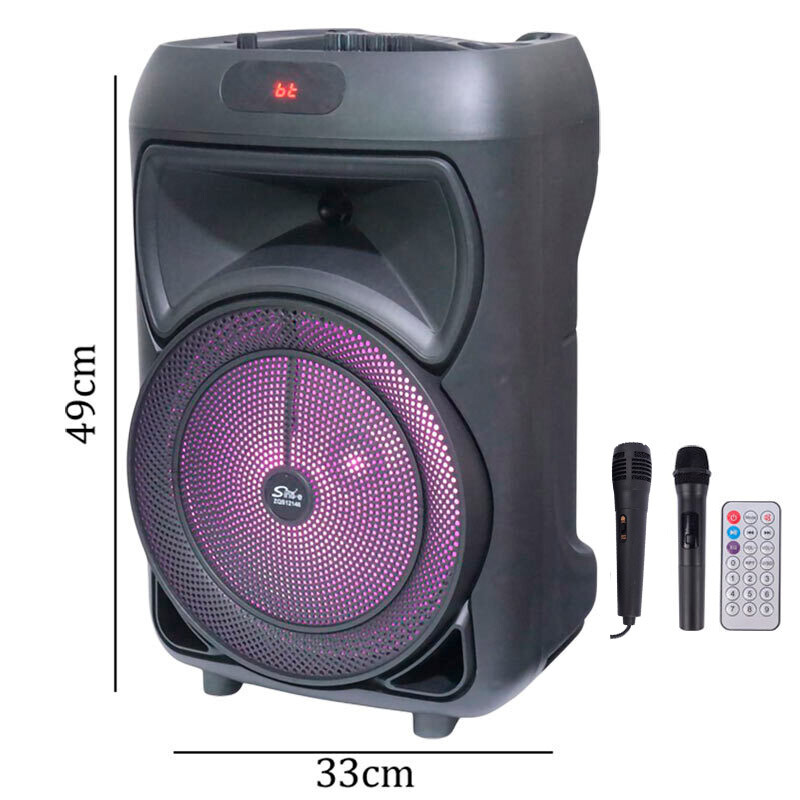 اسپیکر چمدانی بلوتوثی سینگ ای ZQS12146 + میکروفون و ریموت کنترل