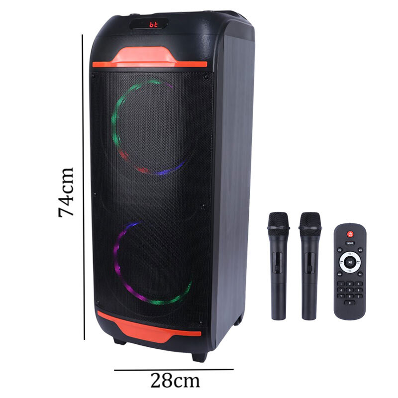 اسپیکر چمدانی بلوتوثی سینگ ای ZQS8248 + میکروفون و ریموت کنترل