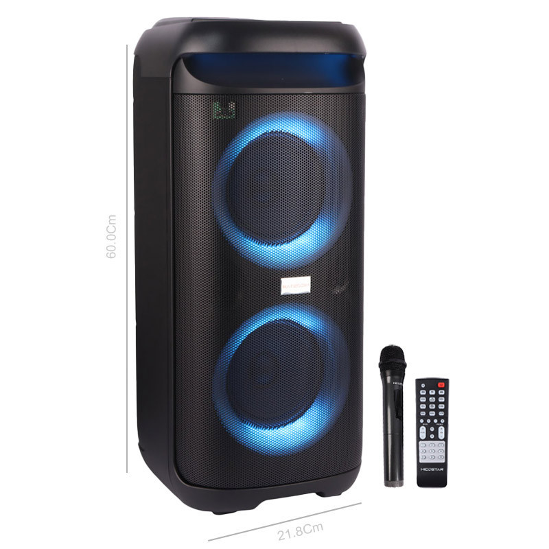 اسپیکر چمدانی بلوتوثی هایکو استار Party Box HPS-6013 + میکروفون و ریموت کنترل