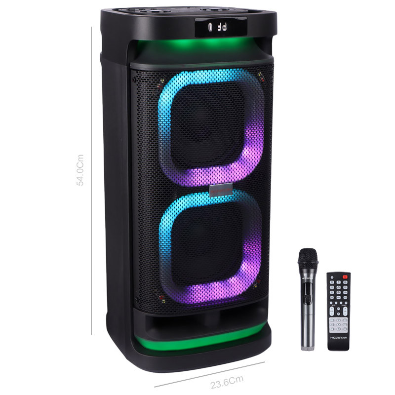 اسپیکر چمدانی بلوتوثی هایکو استار Party Box HPS-4013 + میکروفون و ریموت کنترل