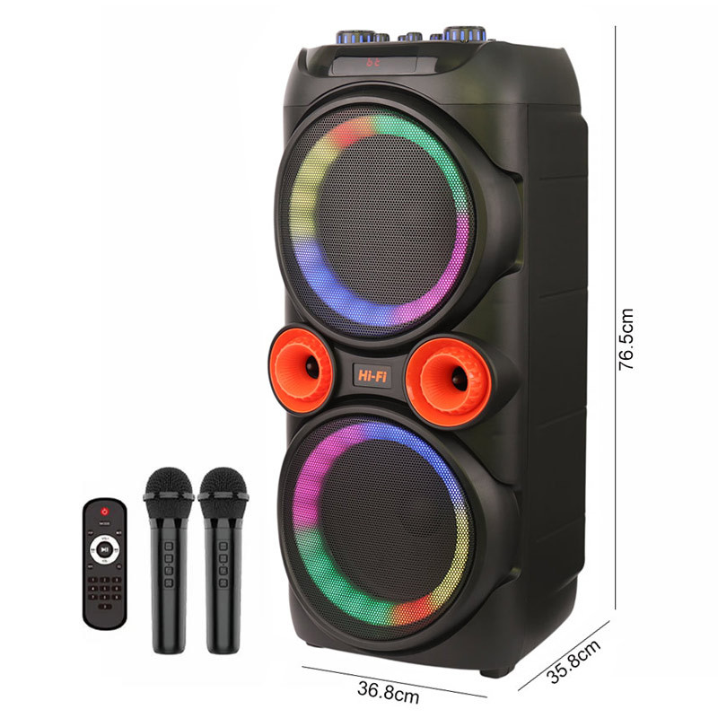 اسپیکر چمدانی بلوتوثی سینگ ای ZQS10218 + میکروفون و ریموت کنترل