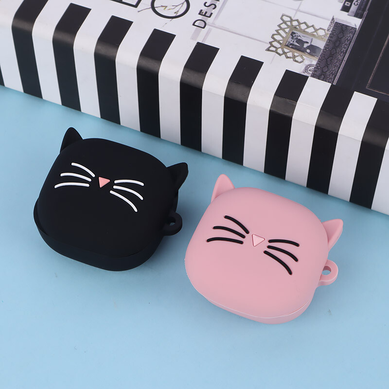 کاور عروسکی گلکسی بادز Live / Live Pro / Live Pro 2 / Fe طرح گربه