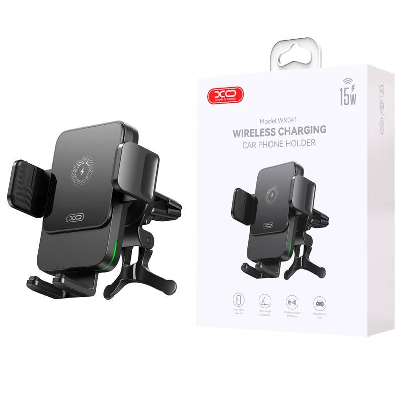 هولدر و شارژر وایرلس 15 وات ایکس او XO-WX041