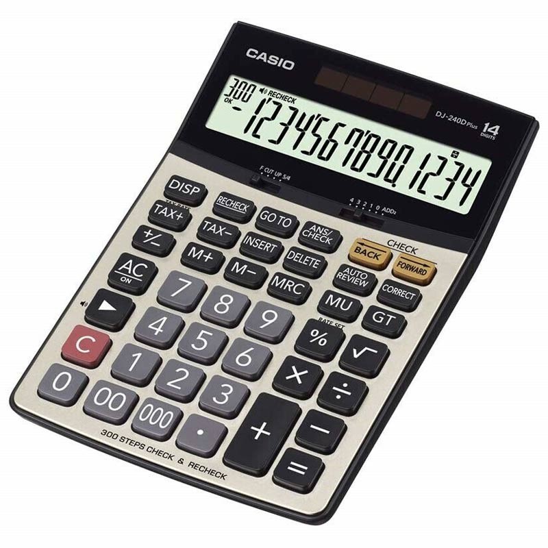 ماشین حساب کاسیو Casio DJ-240D Plus