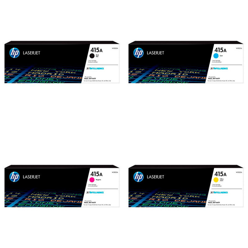 کارتریج لیزری رنگی HP LaserJet 415A بسته 4 عددی