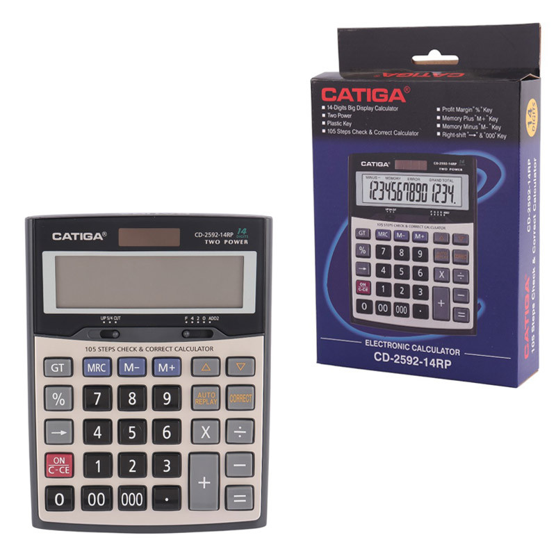 ماشین حساب کاتیگا Catiga CD-2592-14RP