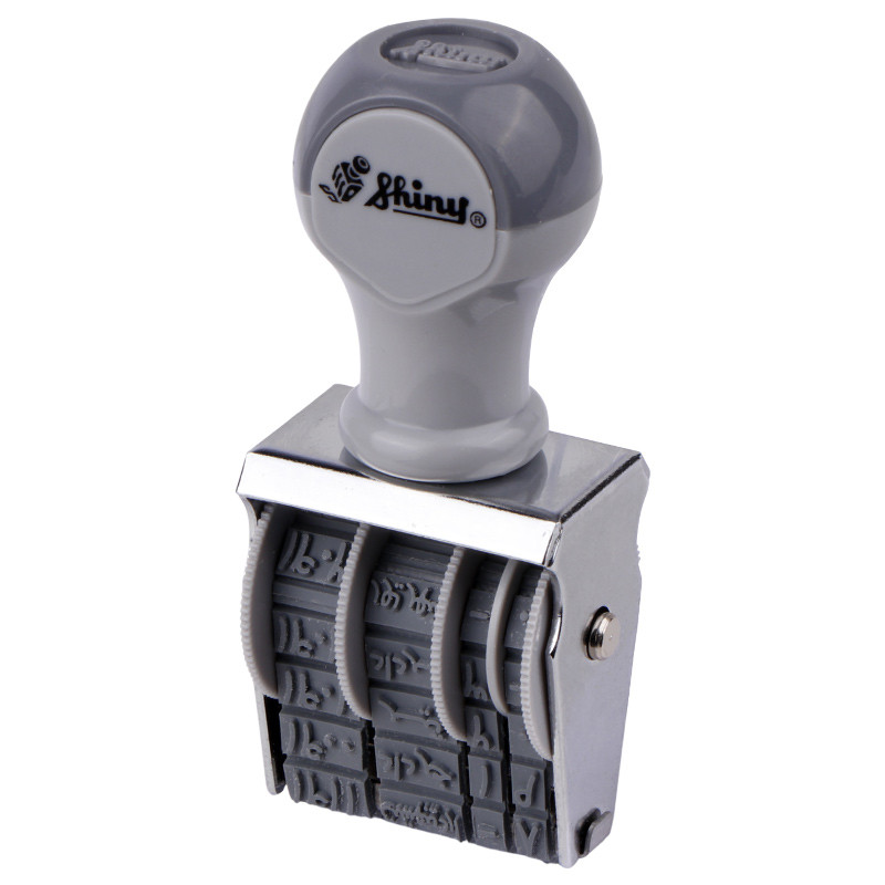 مهر تاریخ دار فارسی شاینی Shiny D-4 حروف