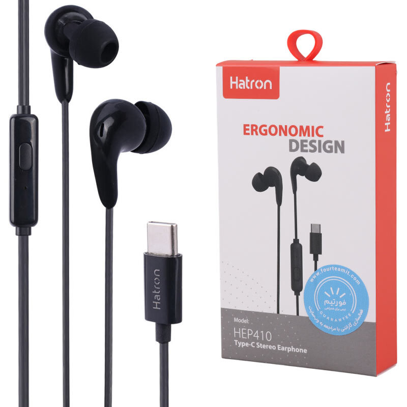 هندزفری تایپ سی هترون HEP410