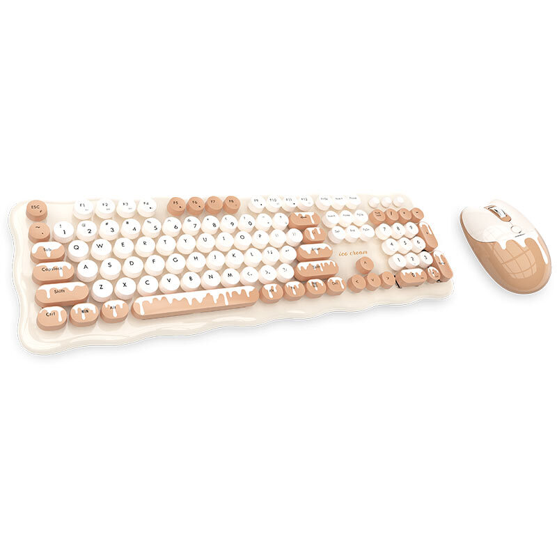 کیبورد و موس بی سیم مافی Ice Cream