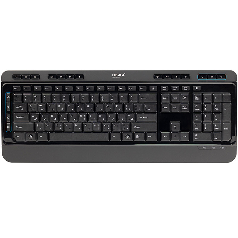 کیبورد بی سیم هیسکا HX-KE235W