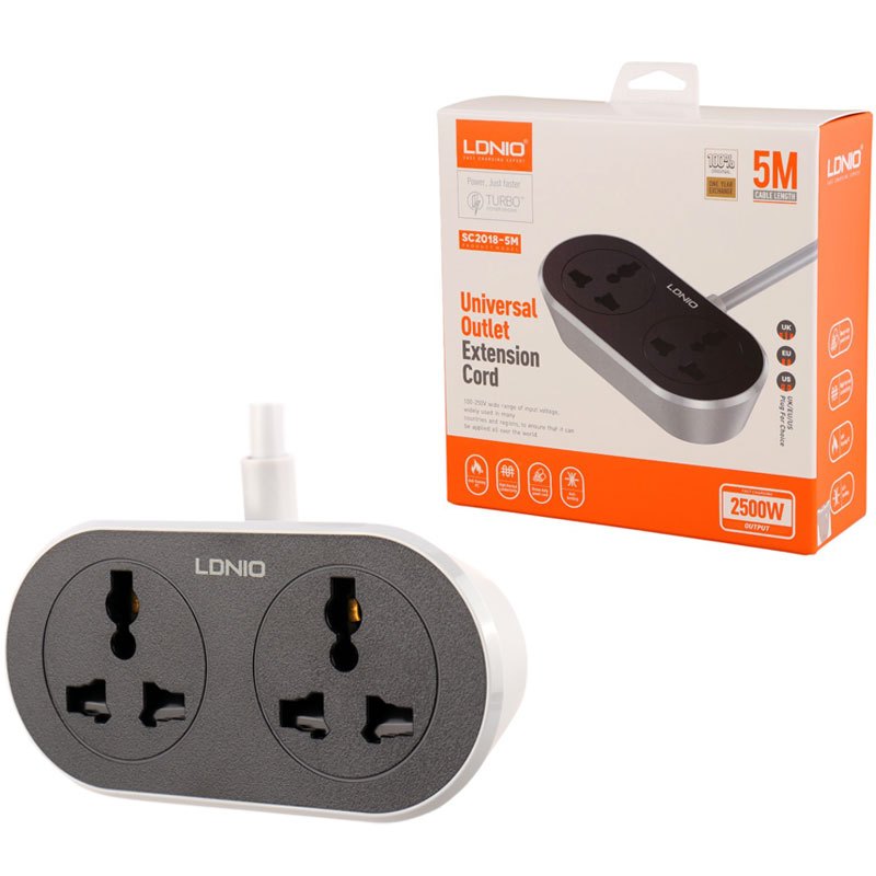 چند راهی 2 خانه الدینیو SC2018 با کابل 5 متری