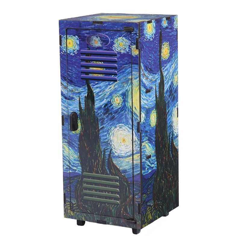 کمد لوازم تحریر چوبی پارسام طرح جنگل