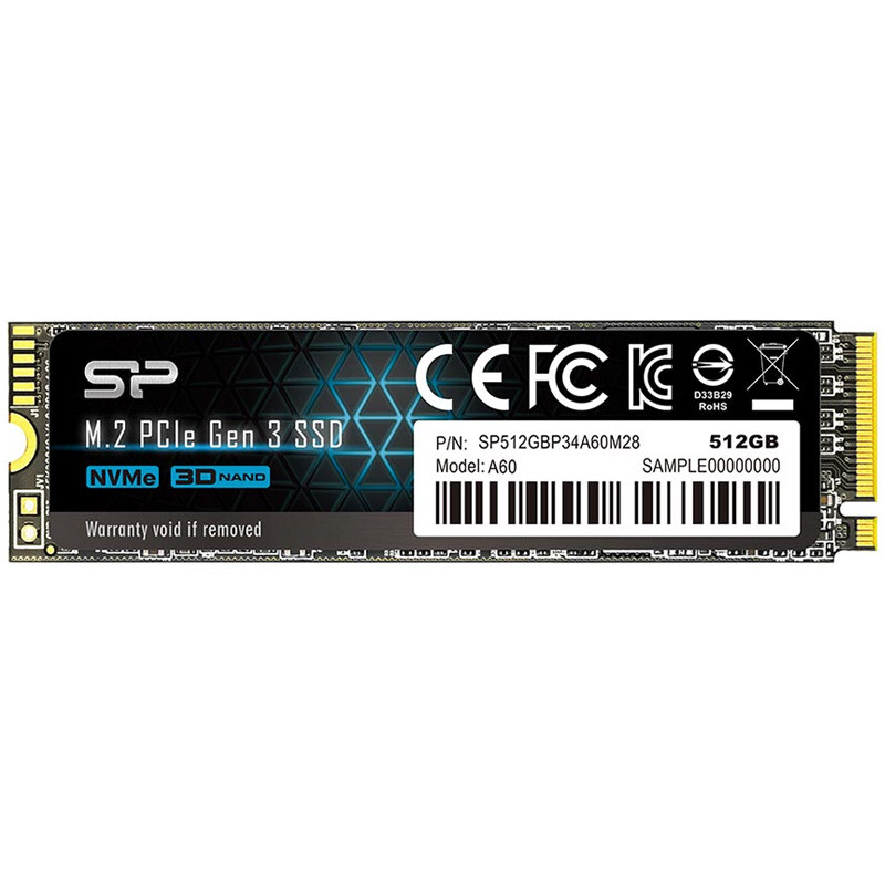 حافظه SSD سیلیکون پاور Silicon Power P34A60 512GB M.2