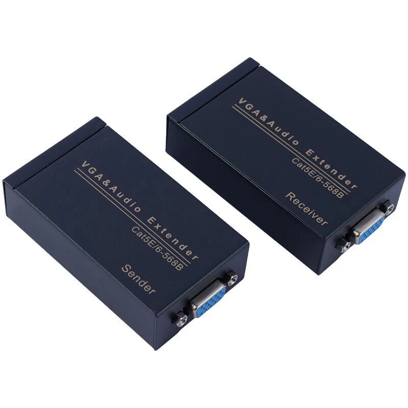 اکستندر VGA رویال Cat5E/6-568B VE-100 طول 100 متر