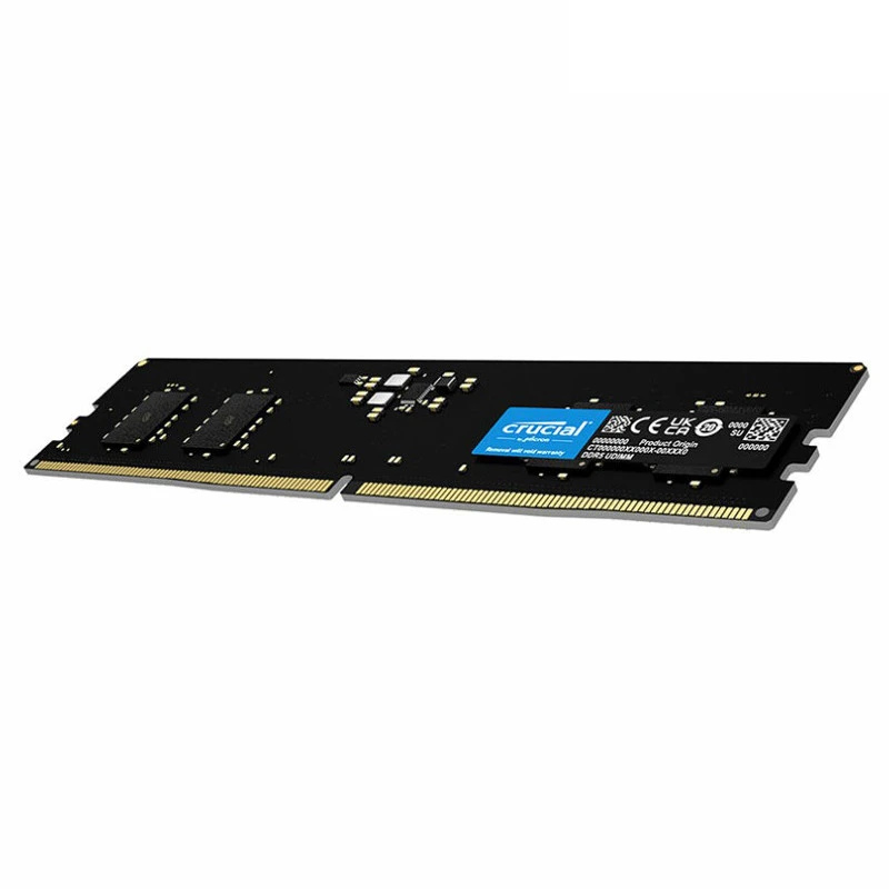 رم کامپیوتر کروشیال U-DIMM DDR5 8GB Single 4800MHz CL40