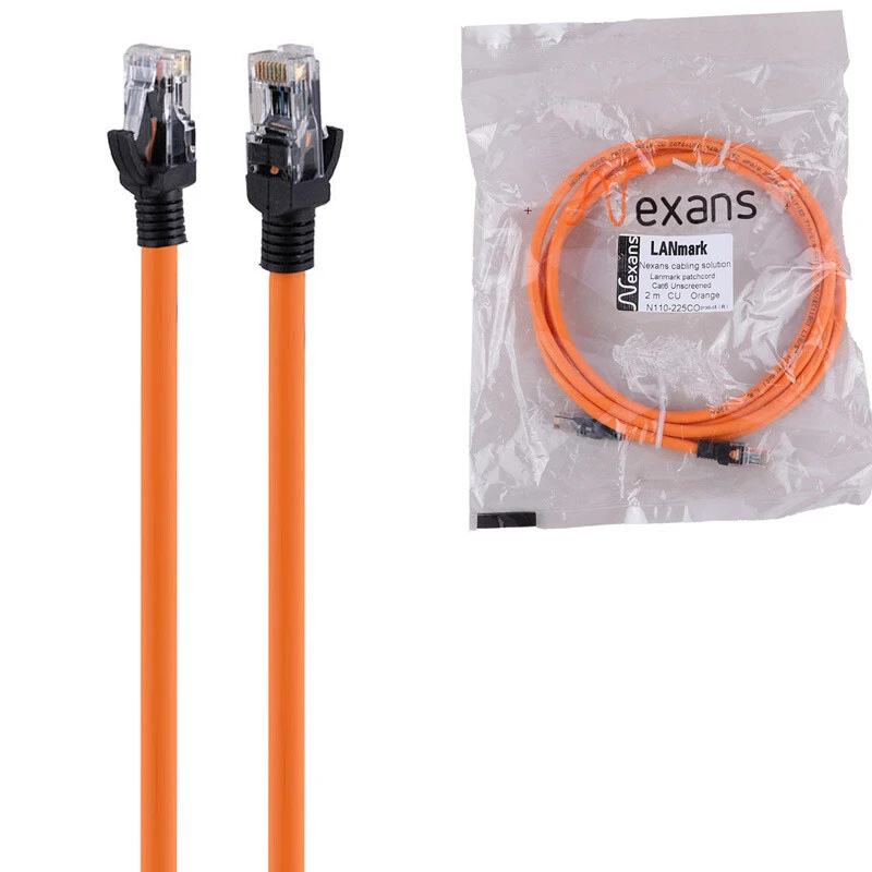 کابل شبکه Cat6 نگزنس N110-225CO تمام مسی طول 2 متر