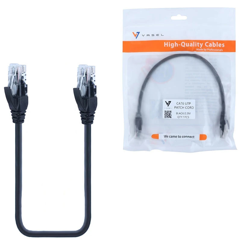 کابل شبکه Cat6 واصل طول 30 سانتی متر