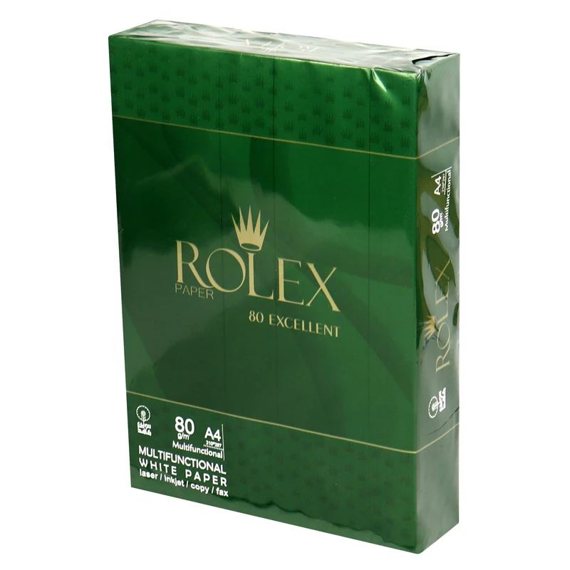 کاغذ A4 رولکس 80 گرم بسته 500 عددی