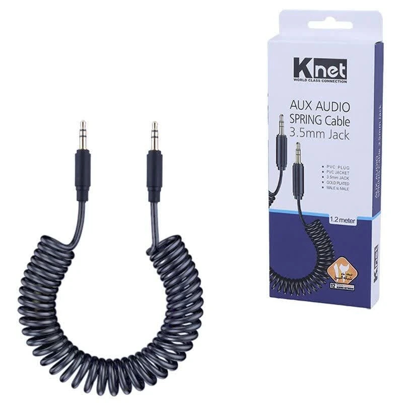 کابل AUX کی نت K-CSAUXS12 طول 1.2 متر