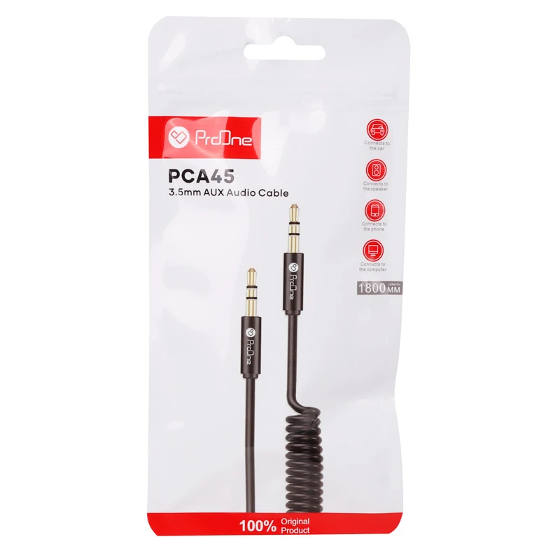 کابل AUX پرووان PCA45 طول 1.8 متر